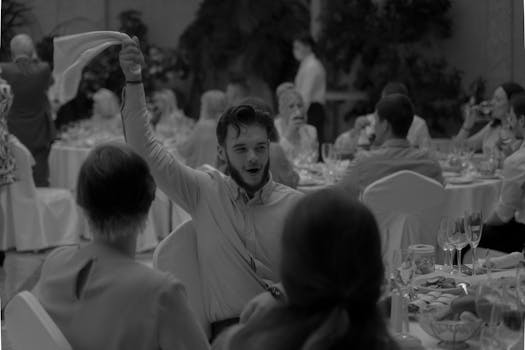 Friends enjoying a tech-free dinner together