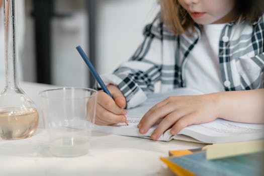 Example of a student using a mindfulness app