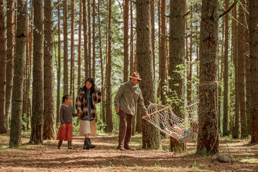 family enjoying a picnic